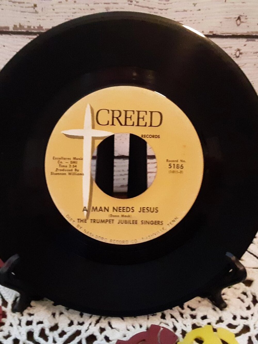 The Trumpet Jubilee Singers - A Man Needs Jesus / Lord, I Want To Be A Christian